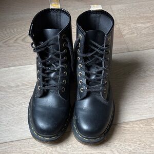 Dr. Martens Black Combat Boots